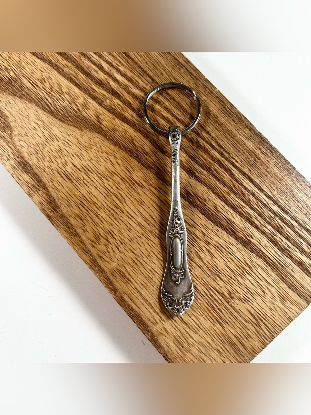 Handmade 1881 Rogers Spoon Flatware Keychain